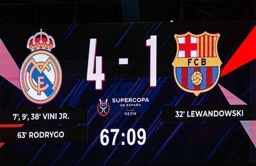 Madrid IN - EL MADRID SE PROCLAMA CAMPEÓN DE LA SUPERCOPA TRAS UN 4-1 ...