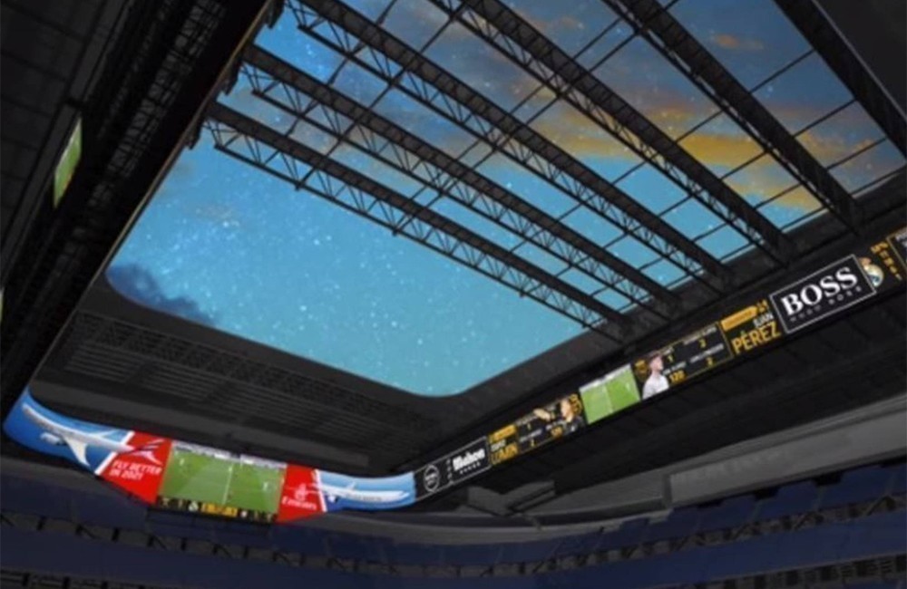 YA ESTÁ DISPONIBLE EL VIDEOMARCADOR 360 DEL BERNABEU