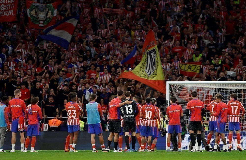 Jugadores del Atlético de Madrid