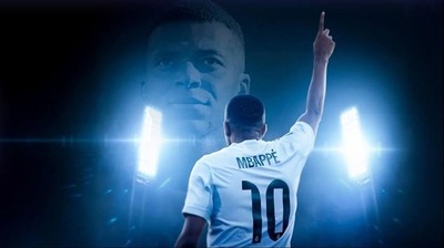 Mbappé con el 10