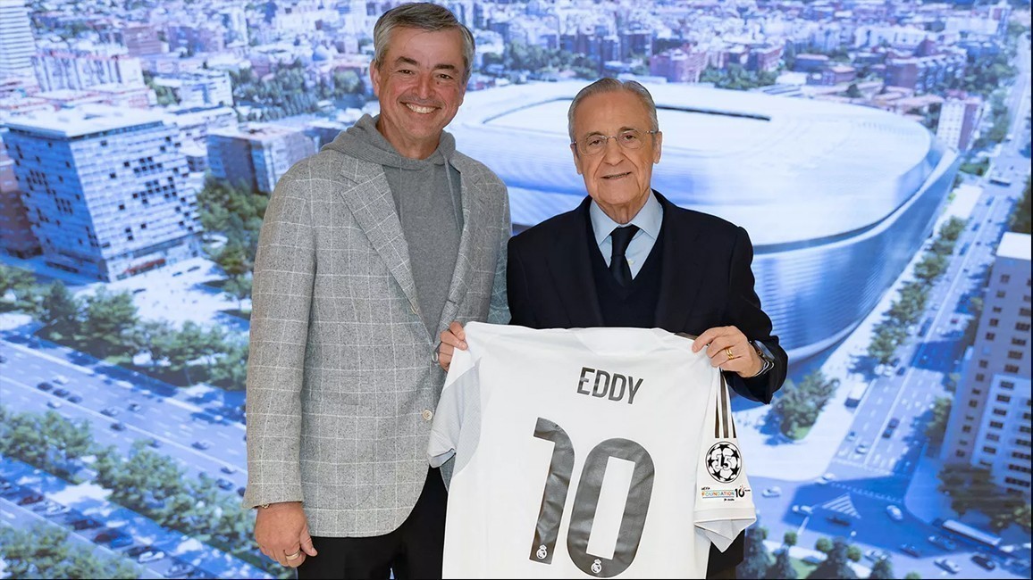 Eddy y Florentino Pérez